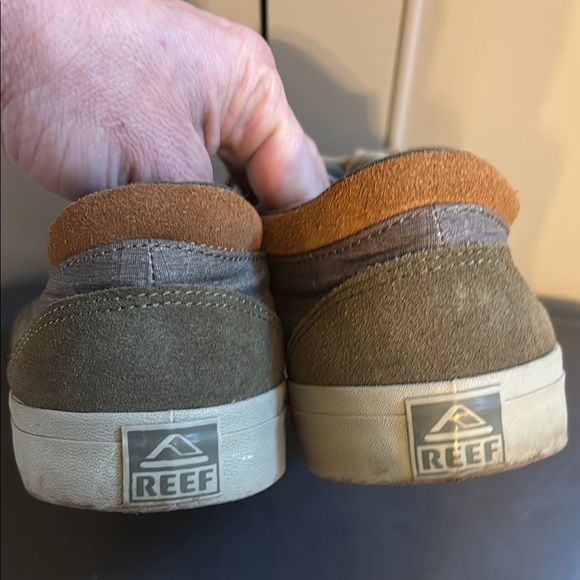 Reef Ridge TX Men's Shoes Grey 9 M Canvas Low Top Skateboard RF003145 Sneakers - Picture 4 of 8